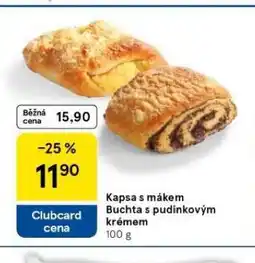 Tesco Kapsa s mákem nabídka