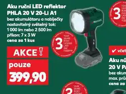 Kaufland Aku ruční led reflektor nabídka