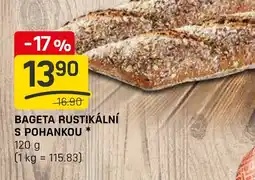 Flop Bageta rustikální s pohankou nabídka