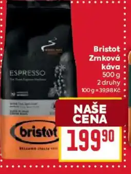 Billa Bristot Zrnková Κάva nabídka