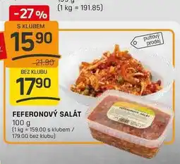 Flop FEFERONOVÝ SALÁT 100 g nabídka