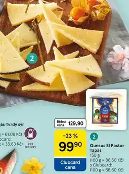 Quesos El Pastor Tapas, 150 g