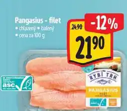Albert Pangasius filety 100g nabídka