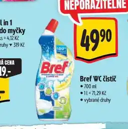 Albert Bref WC čistič 700 ml nabídka