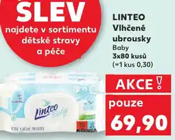 Kaufland LINTEO Vlhčené ubrousky nabídka