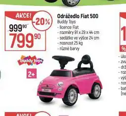 Globus Odrážedlo fiat 500 nabídka