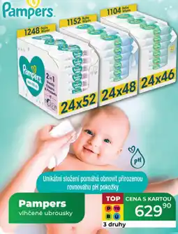 Tamda Foods Pampers vlhčené ubrousky nabídka