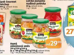 Coop Hamé zeleninová směs nabídka