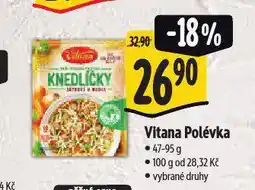 Albert Vitana polévka nabídka