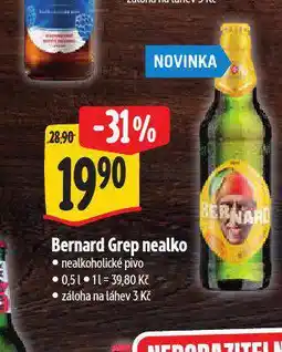 Albert Bernard grep nealko nabídka