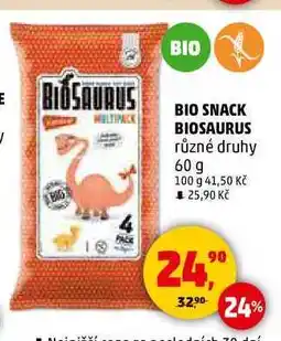 Penny Market BIO SNACK BIOSAURUS různé druhy, 60 g nabídka