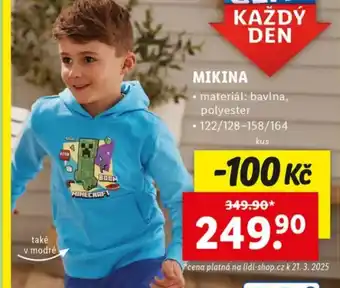 Lidl Mikina nabídka