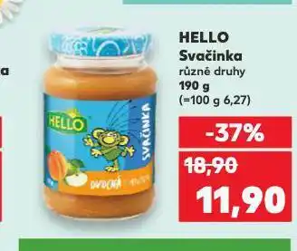 Kaufland Hello svačinka nabídka
