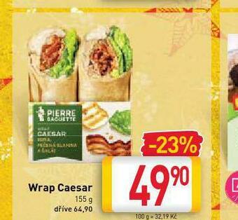 Billa Wrap caesar nabídka