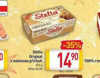 Billa Stella original s máslovou příchutí nabídka