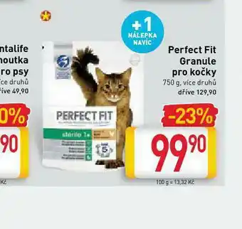Billa Pefect fit granule pro kočky nabídka