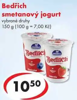CBA Bedřich smetanový jogurt, 150 g nabídka