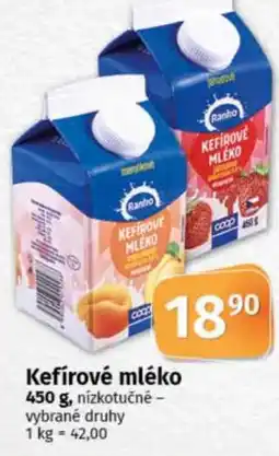 Coop Kefírové mléko nabídka