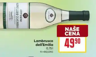 Billa Lambrusco dell'Emilia nabídka