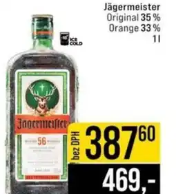 Jip Jägermeister Original 35% Orange 33% nabídka