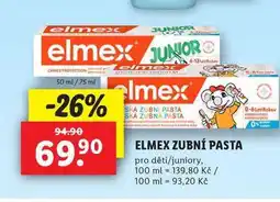 Lidl Elmex zubní pasta nabídka