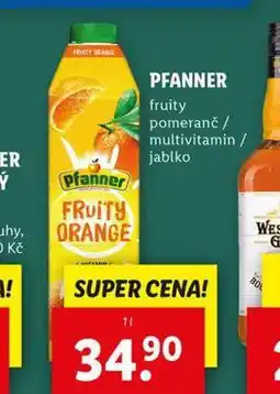 Lidl Pfanner nabídka