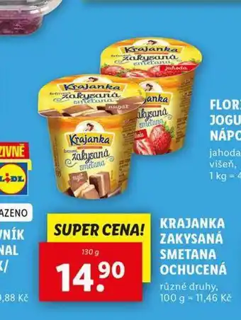 Lidl Krajanka zakysaná smetana nabídka