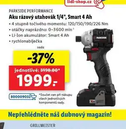 Lidl Aku rázový utahovák nabídka