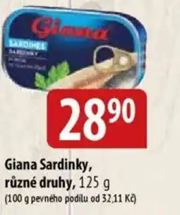 Bala Giana Sardinky nabídka