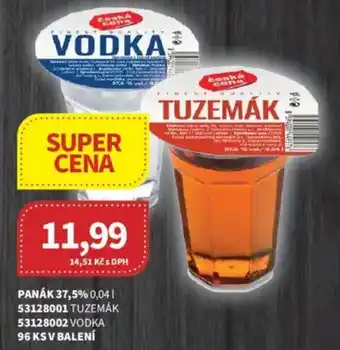 Kubík potraviny Panák 37,5% nabídka