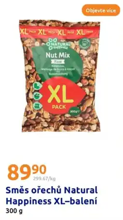 Action Směs ořechů natural happiness xl-balení nabídka