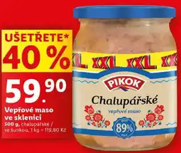 Lidl Vepřové maso ve sklenici, 500 g nabídka
