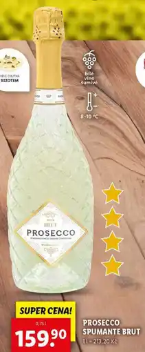 Lidl PROSECCO SPUMANTE BRUT, 075 l nabídka
