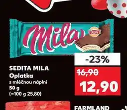 Kaufland Sedita mila nabídka