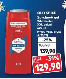 Kaufland Old spice sprchový gel nabídka