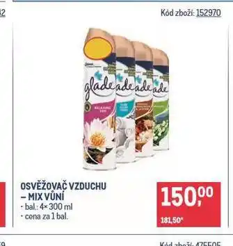 Makro Osvěžovač vzduchu glade nabídka