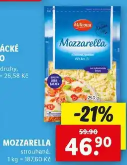 Lidl MOZZARELLA, 250 g nabídka