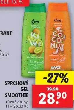 Lidl SPRCHOVÝ GEL SMOOTHIE, 300 ml nabídka