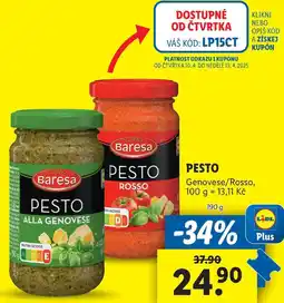 Lidl PESTO, 190 g nabídka