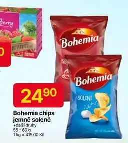 Hruška Bohemia Chips 60g, různé druhy nabídka