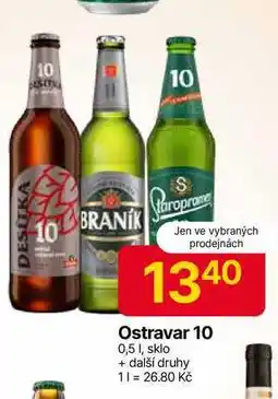 Hruška Ostravar 10 0,5l, sklo nabídka