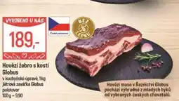 Hovězí žebro s kostí Globus