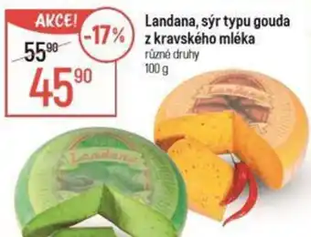 Globus Landana, sýr typu gouda z kravského mléka nabídka