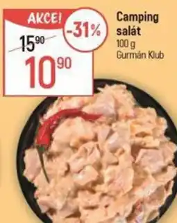 Globus Camping salát nabídka