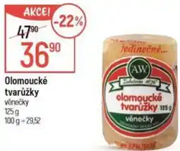 Globus Olomoucké tvarůžky nabídka