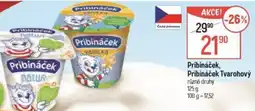Globus Pribináček, Pribináček Tvarohový nabídka