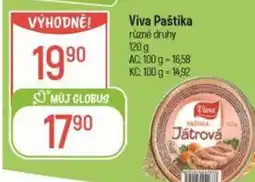Globus Viva Paštika nabídka