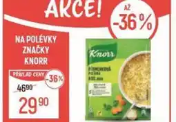 Globus Na polévky značky knorr nabídka