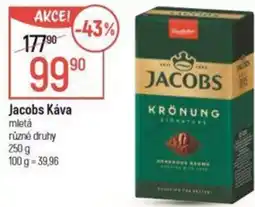 Globus Jacobs Káva mletá nabídka