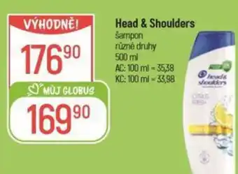 Globus Head & Shoulders šampon nabídka